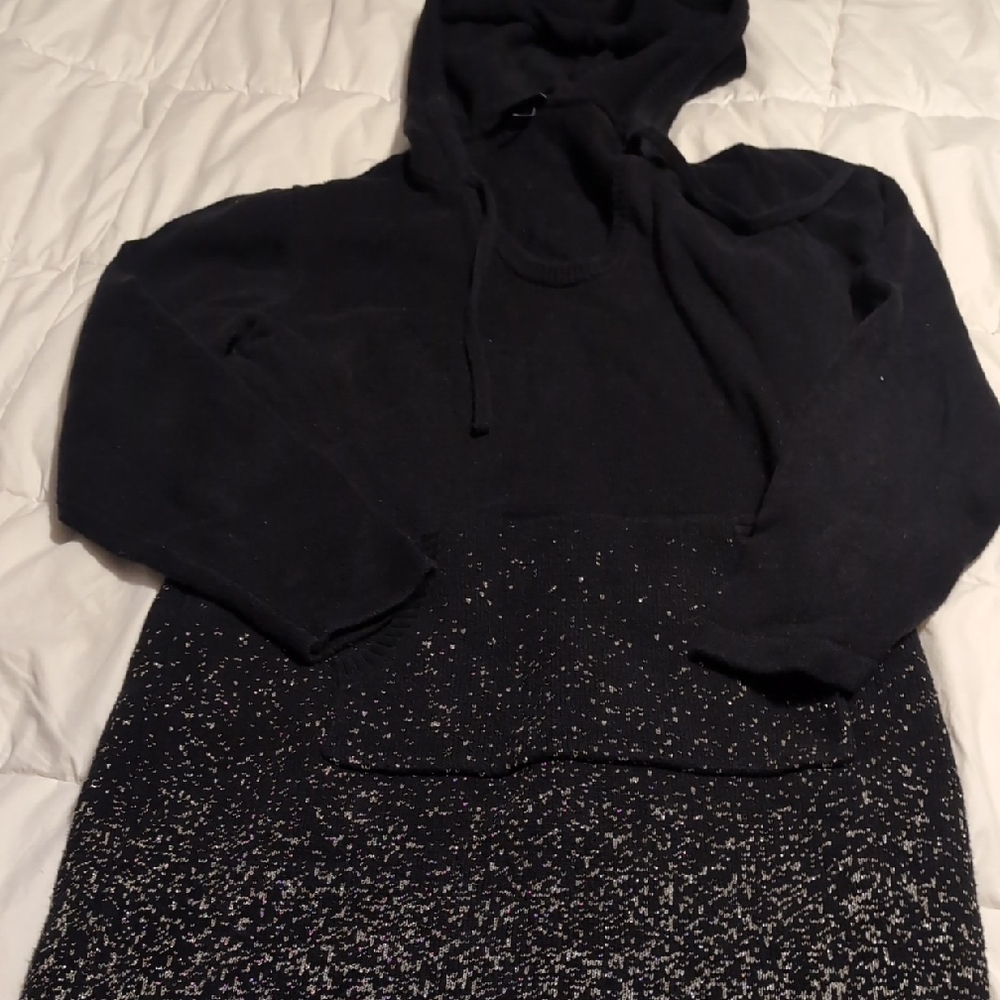 Black Sweater with Hood